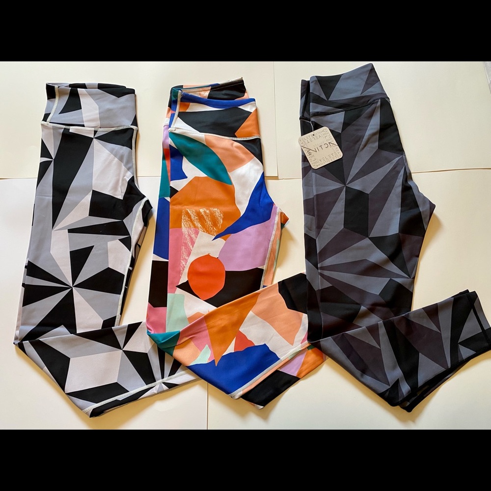 Yelete New Geomtric Shapes Leggings Bundle